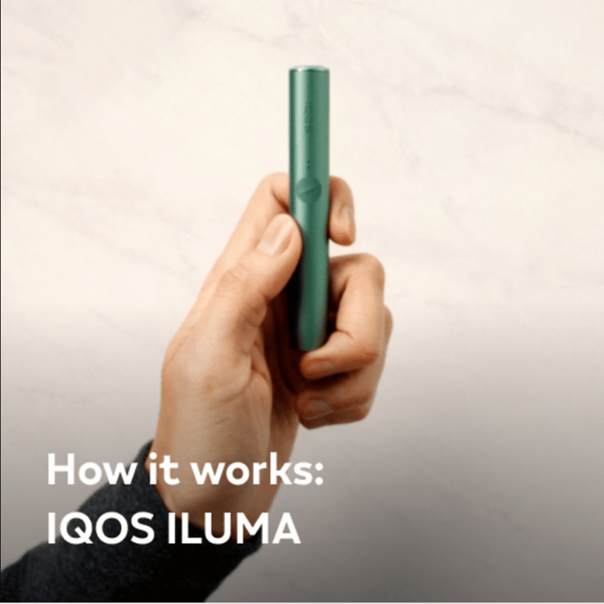 This is how intuitively IQOS ILUMA works.